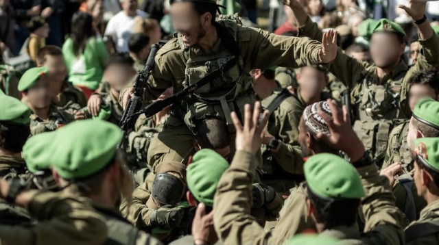 חיילי חטיבת הנח"ל (צילום: דובר צהל)