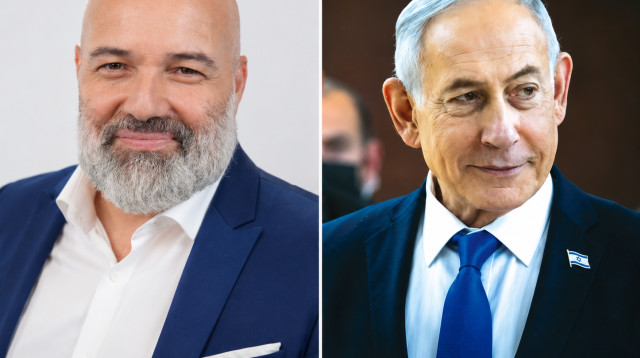 בנימין נתניהו, אורן דוברונסקי (צילום: יונתן זינדל, פלאש 90,צילום מסך רשת X)