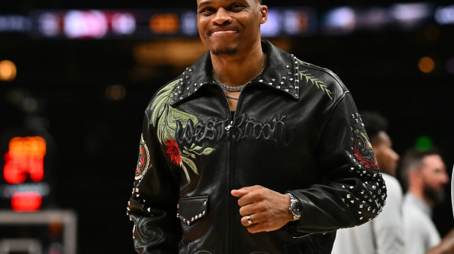ראסל ווסטברוק שחקן סקרמנטו קינגס (צילום: GettyImages, Paras Griffin)