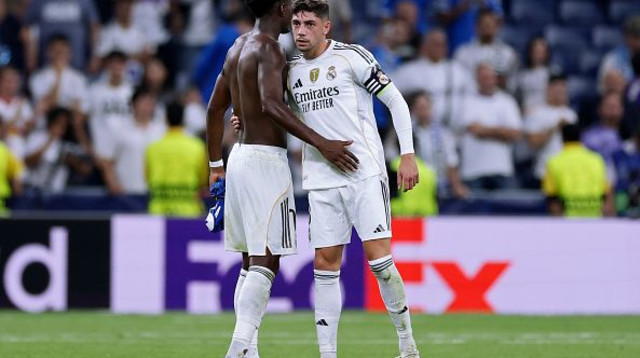 פדריקו ואלוורדה ואורליאן טשואמני (צילום: Getty images)