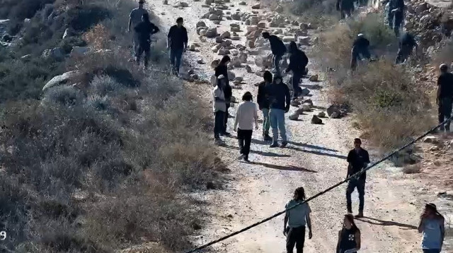 פעילי ימין בקוסרה (צילום: רשתות חברתיות)