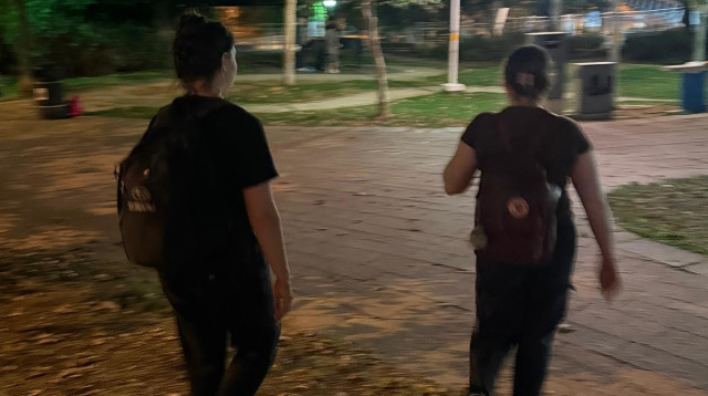 המדריכים בפעילות (צילום: עיריית גבעתיים)