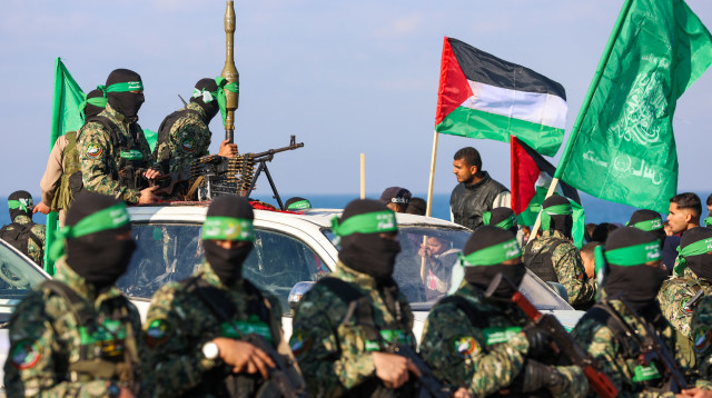 חיילי חמאס בעזה (צילום: gettyimages)