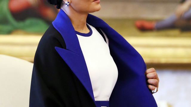 שייח'ה מוזא (צילום: Vatican Pool.GettyImages)