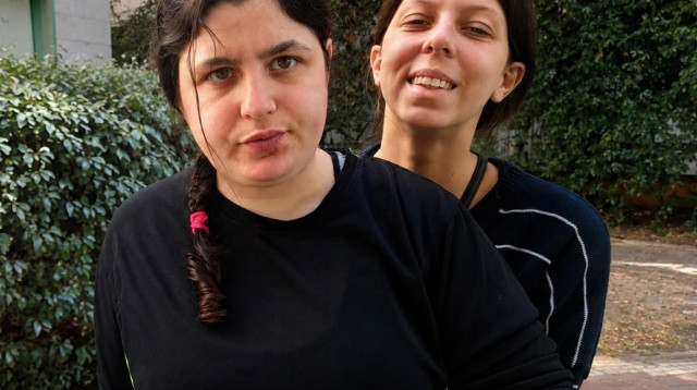 מאי ואחותה מיתר (צילום: פרטי)