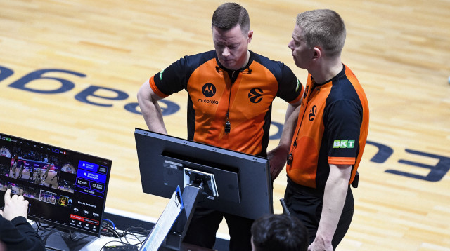 שופטי יורוליג (צילום: Eurasia Sport Images / Contributor)
