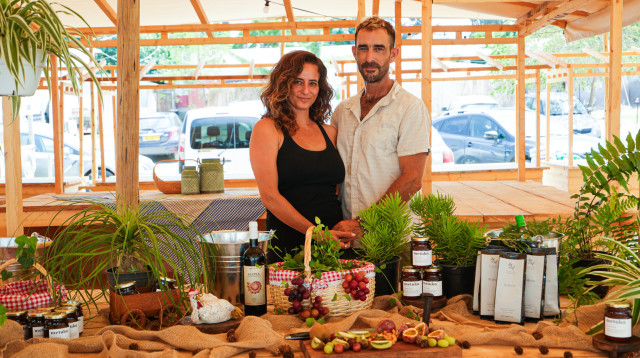 שי ברקת ומיטל רוסנק (צילום: ג'וד מוסקו)