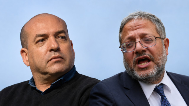 איתמר בן גביר, איל ברקוביץ' (צילום: פלאש 90,רויטרס)