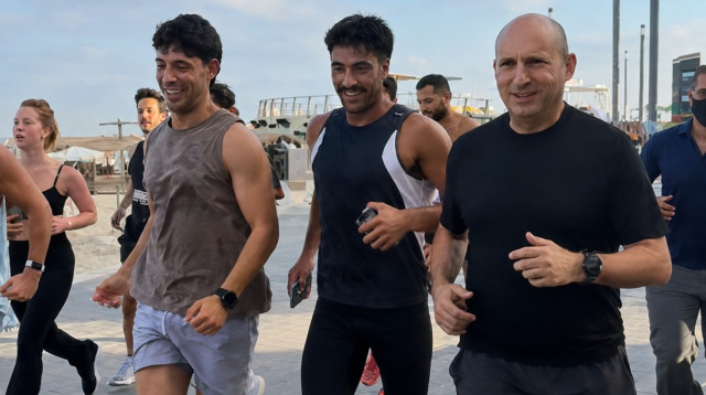 נפתלי בנט, יונתן שליו, שקד דיגמי (צילום: פרטי)