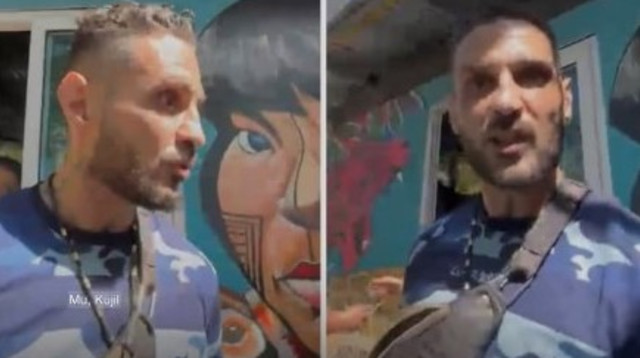 תקרית אנטישמית בקוסמוי (צילום: רשתות חברתיות, שימוש לפי סעיף 27 א')