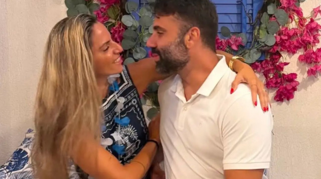 חן מזרחי ובת הזוג (צילום: צילום מסך אינסטגרם)