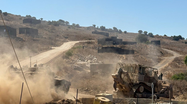 התרגיל ב"מתקן לבנון" (צילום: אבי אשכנזי)
