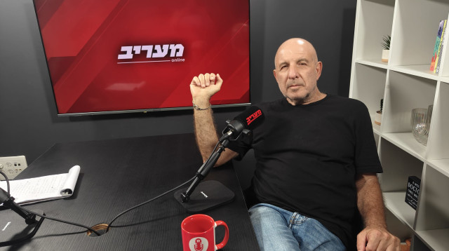 עמיר לב בפודקאסט מעריב (צילום: מעריב אונליין)