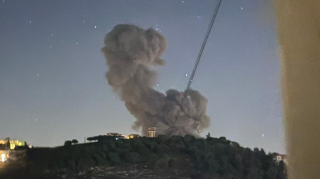 תקיפות צה"ל בלבנון (צילום: רשתות ערביות)