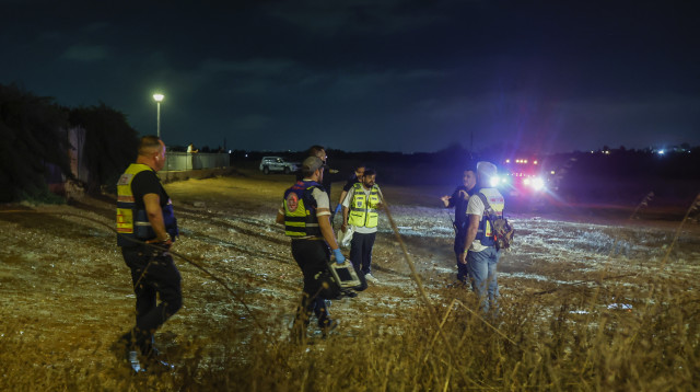 אירוע הירי שבו נהרג לוחם מג"ב דוד הוייר עמרני (צילום: טל גל, פלאש 90)