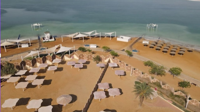מתחם הקמפינג החדש בעין בוקק   (צילום: מתן כהן)
