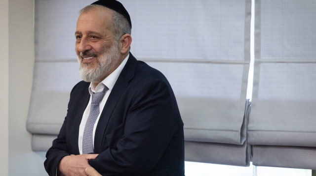 אריה דרעי (צילום: יונתן סינדל, פלאש 90)