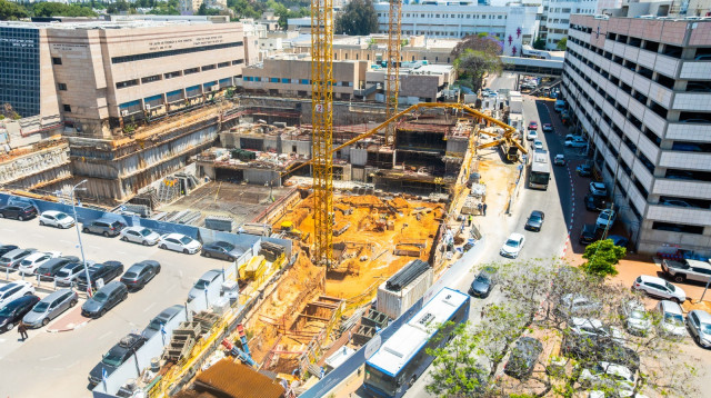 מבנה הנהלה ופגיה שלבים ראשונים  (צילום: קבוצת פדלון)
