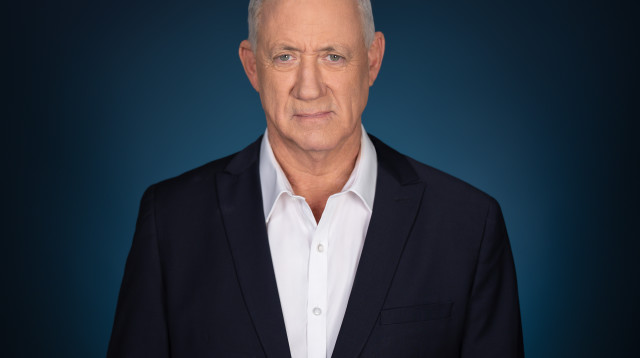 בני גנץ (צילום: אלעד מלכה)