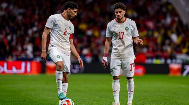 עבדה אזלזולי ואשרף חכימי (צילום: Getty images)