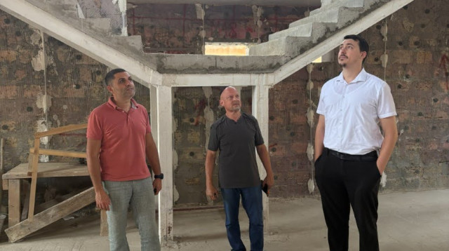 בית הכנסת העתיק "נר תמיד" בחצי האי קרים (צילום: דוברות הקהילה)