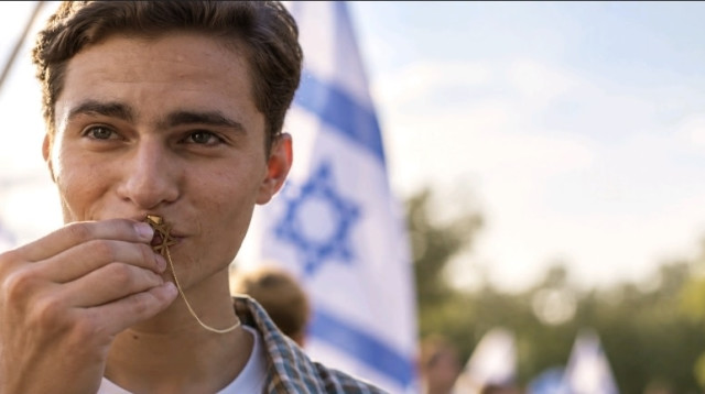 מתוך הקמפיין של הסוכנות היהודית שמזמין את הציבור לחזק את השרשרת של העם היהודי (צילום: עמנואל קדוש)