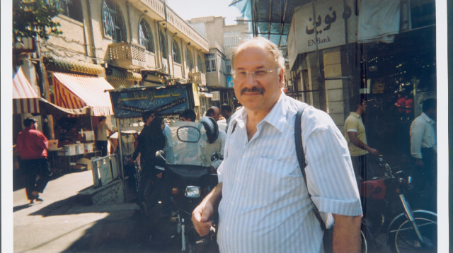 גדעון קוץ באיראן (צילום: פרטי)