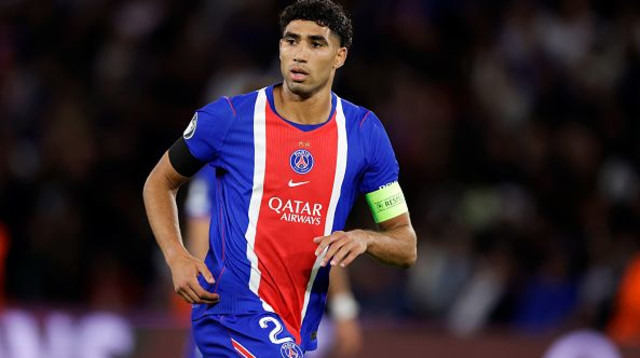 אשרף חכימי שחקן פריז סן ז'רמן (צילום: Getty Images Sport)