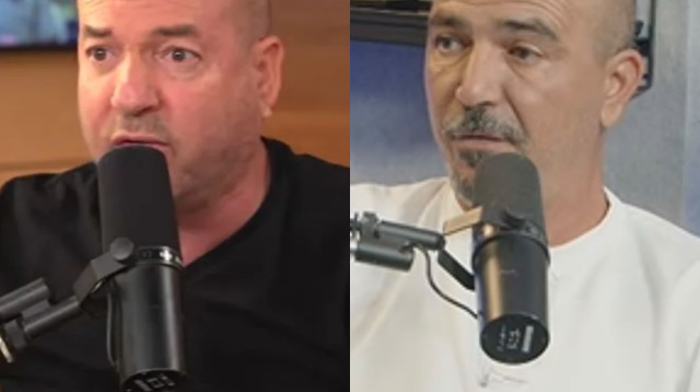 חיים רביבו ואייל ברקוביץ' (צילום: צילום מסך)