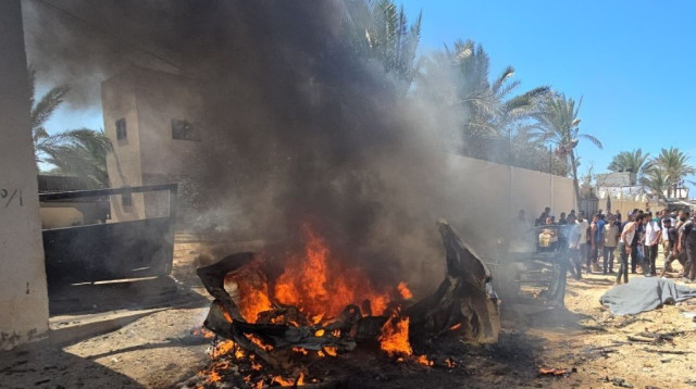 חיסול ברצועת עזה (צילום: רשתות חברתיות)