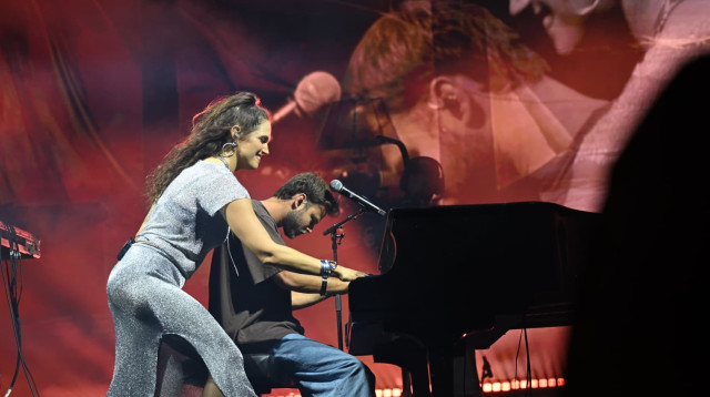 מרינה מקסימיליאן, אלון אהל (צילום: מיכאל חי Digistage)