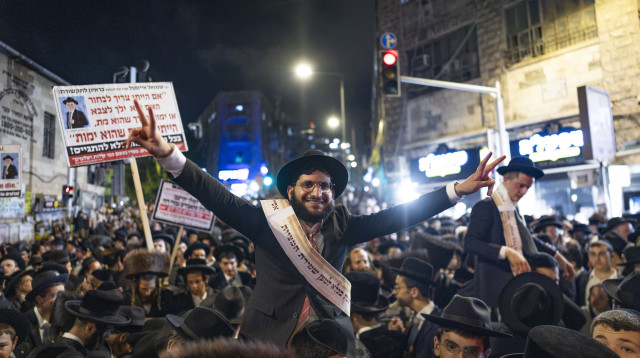 הפגנת העריקים בירושלים (צילום: חיים גולדברג, פלאש 90)
