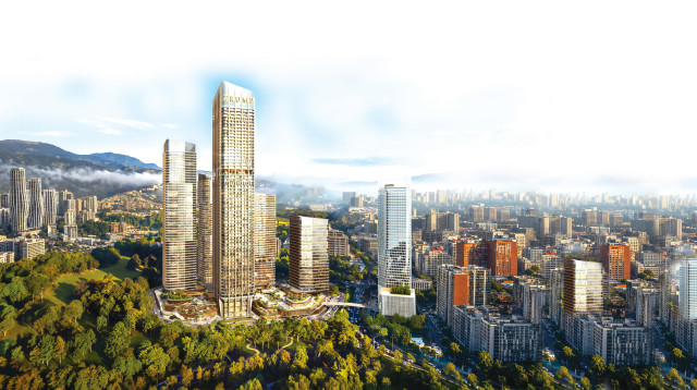 הדמיית מגדל טראמפ (צילום: Archi group)