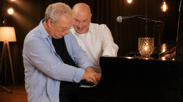 האחים אסנר (צילום: נוי דקל)