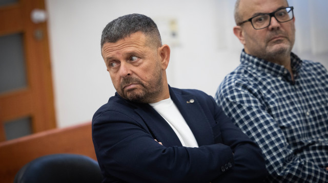 איתן כבל במשפט נתניהו (צילום: חיים גולדברג, פלאש 90)