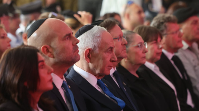 טקס הזיכרון לציון ה-7 באוקטובר (צילום: מרק ישראל סלם)