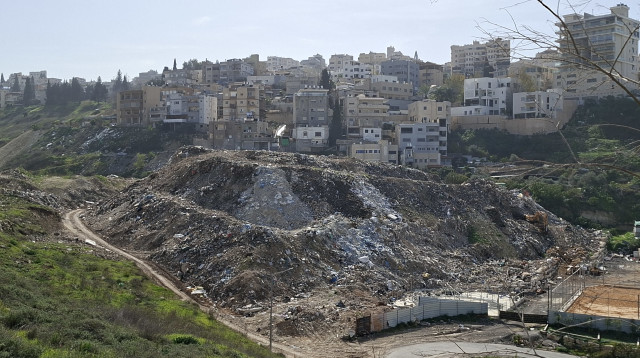 הר הזבל של נצרת (צילום: באדיבות אזרחים למען אוויר נקי)