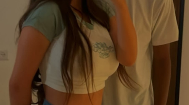 אסנת ליבוביץ׳ וסמ"ר ברהנו קאסיה ז"ל (צילום: אלבום פרטי)