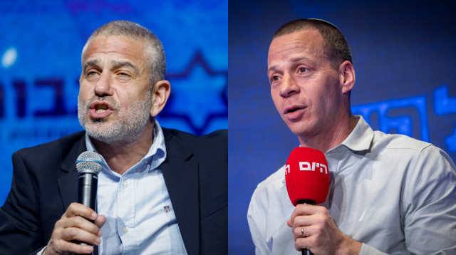 עמית סגל, ינון מגל (צילום: Chaim Goldberg/Flash90)
