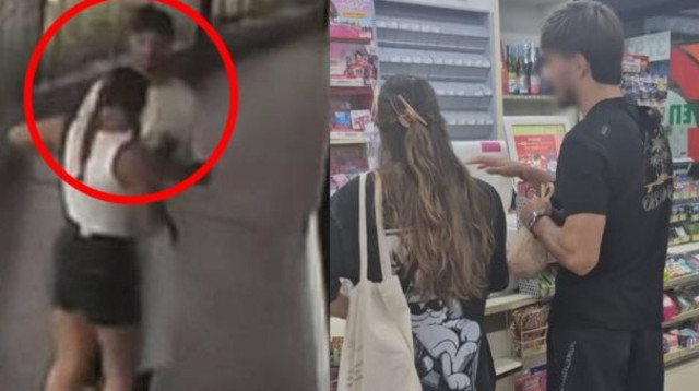 הזוג שנאשם בגניבה בתאילנד (צילום: רשתות חברתיות, שימוש לפי סעיף 27 א')