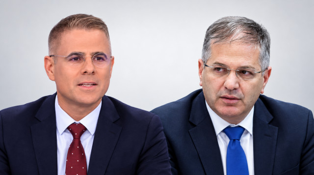 יואב קיש, גדעון אוקו (צילום: צילום מסך ערוץ 12,חיים גולדברג פלאש 90)