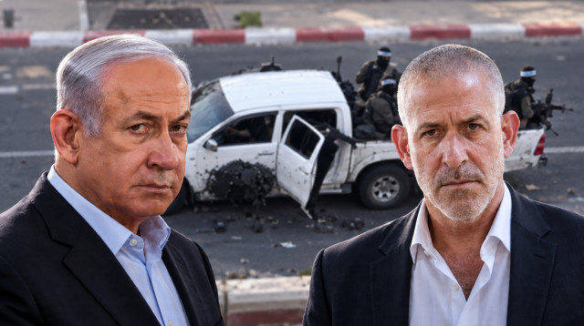 בנימין נתניהו, רונן בר (צילום: צילום מסך,יונתן זינדל, פלאש 90,חיים גולדברג, פלאש 90)