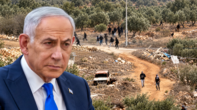 בנימין נתניהו, תקיפת דיפולמטים ביהודה ושומרון (צילום: אוליביה פיטוסי, פלאש 90,תיעוד ברשתות חברתיות לפי סעיף 27 א' לחוק זכויות יוצרים, רשת X)