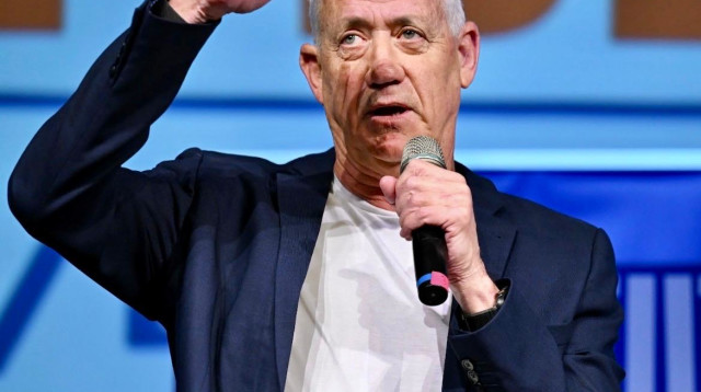 בני גנץ (צילום: אבשלום ששוני)