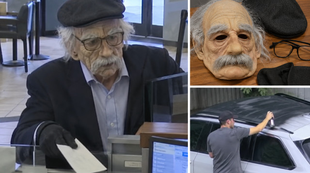 שודד בנק מתחזה (צילום: AI)