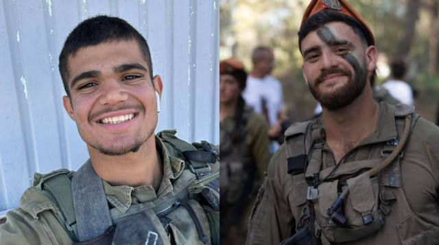 רון יונתן רויטמן ויובל שי סוילם (צילום: דובר צה"ל)