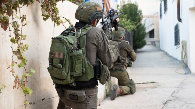 פעילות כוחות צה"ל באיו"ש, מנשה (צילום: דובר צהל)