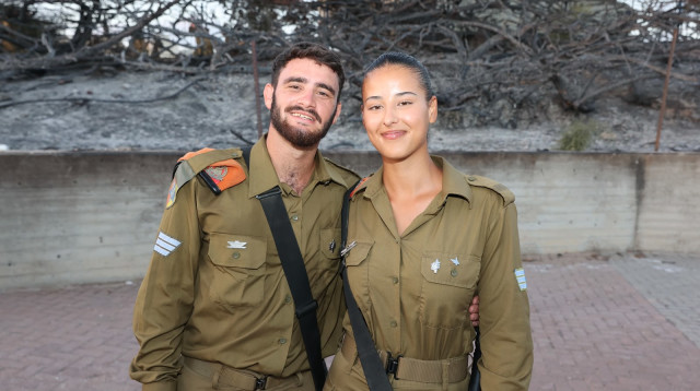רון יונתן רויטמן ז"ל וזוגתו אלה (צילום: פרטי)