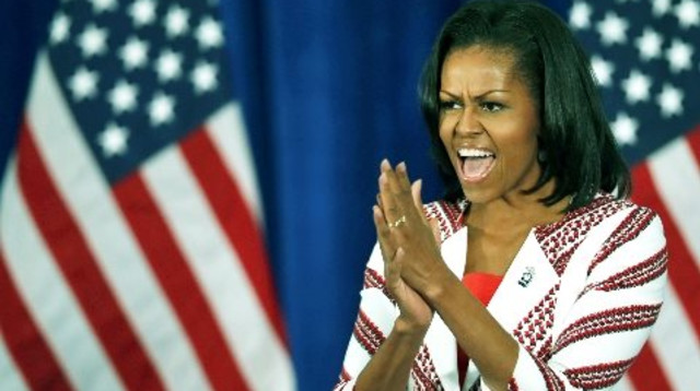 8. מישל אובמה (צילום:  יוסי צבקר, ויקיפדיה)