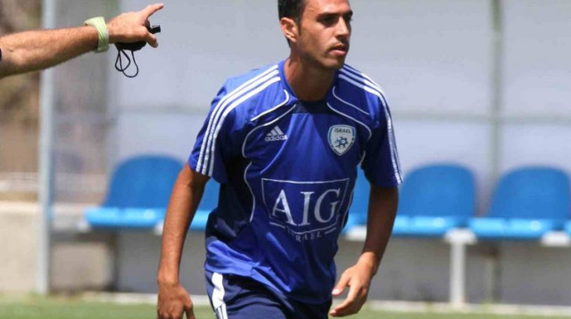 ערן זהבי באימון נבחרת ישראל (צילום: עדי אבישי)